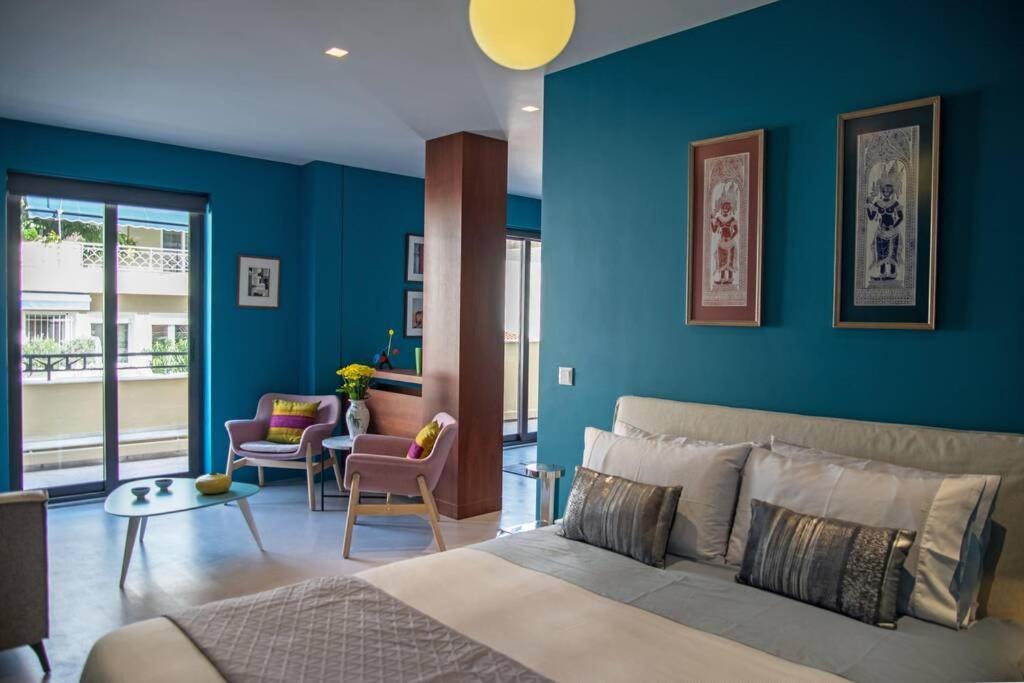Stylish Decorated Apartment In Kolonaki Atena Exterior foto